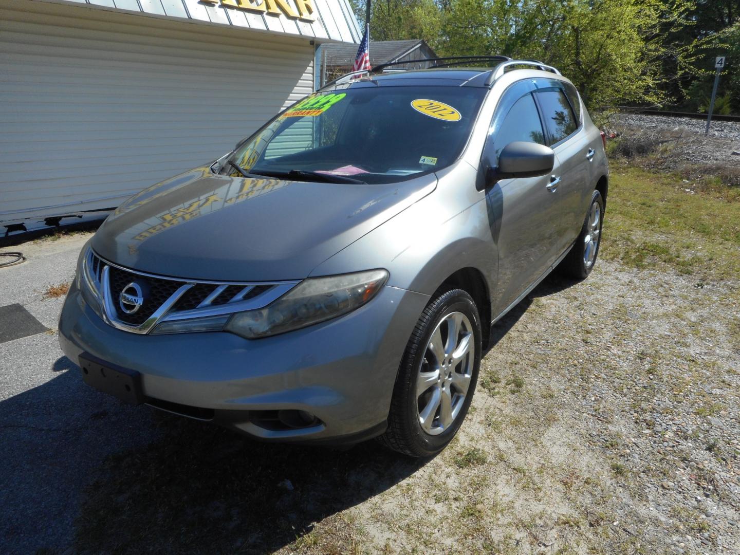 2012 Silver Nissan Murano (JN8AZ1MWXCW) , located at 2553 Airline Blvd, Portsmouth, VA, 23701, (757) 488-8331, 36.813889, -76.357597 - Photo#1